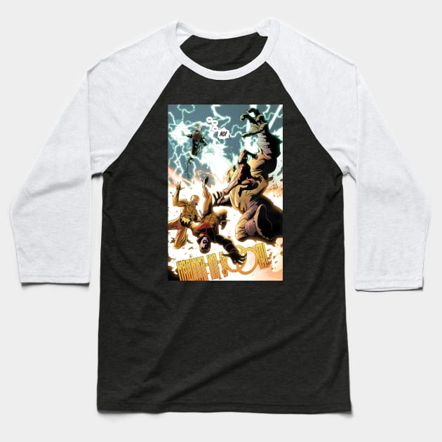 guardian of the globe Baseball T-Shirt by super villain